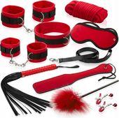 DUŻY SEX ZESTAW EROTYCZNY BDSM BONDAGE Z POLARU