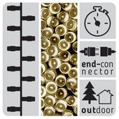 lampki choinkowe 180 led białe z timerem i kontrolerem 8 funkcji święta