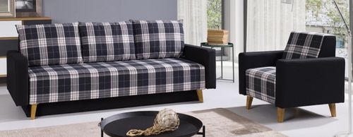 Meble MEMONE Sofa ciemna na Arena.pl