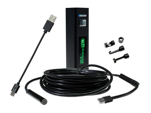 Endoskop WiFi 8mm 5M Android iOS na Arena.pl
