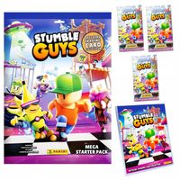 ALBUM NA KARTY STUMBLE GUYS 2 MEGA ZESTAW STARTOWY + 3 SASZETKI + 3 LIMITED