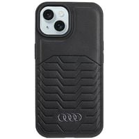 Audi Synthetic Leather MagSafe iPhone 15 Plus / 14 Plus 6.7" czarny/black