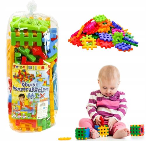 Klocki konstrukcyjne mix 80 25937 na Arena.pl