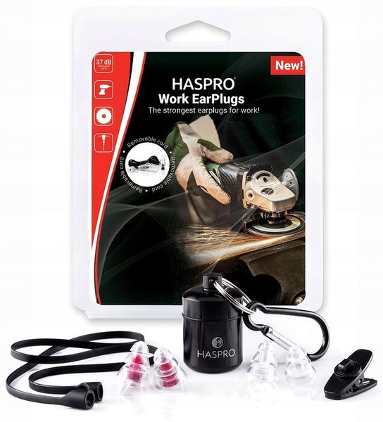 Zatyczki Do Uszu Stopery Do Pracy Work Haspro BHP zdjęcie 3