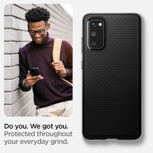 SPIGEN LIQUID AIR GALAXY S20 MATTE BLACK na Arena.pl