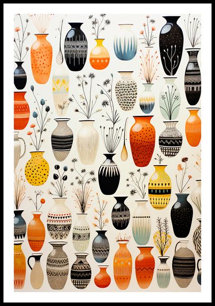 Plakat 61x90,5cm Symfonia Wazonów zdjęcie 3