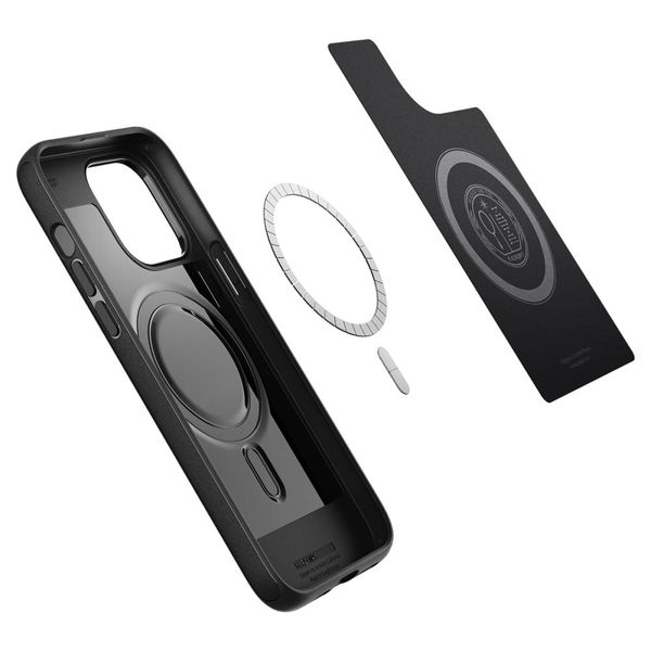 spigen mag armor magsafe iphone 14 pro matte black zdjęcie 7
