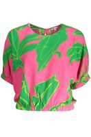 KOSZULKA DAMSKA Z KRÓTKIM RĘKAWEM DESIGUAL RÓŻOWA S