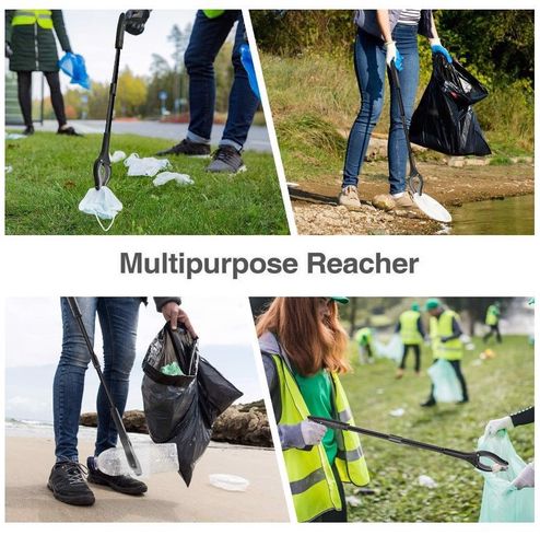 Składany Aluminiowy Chwytak Ręczny 81Cm Szary na Arena.pl