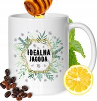Kubek Dla Jagody Koleżanki Przyjaciółki Prezent Z Nadrukiem Biały 330Ml
