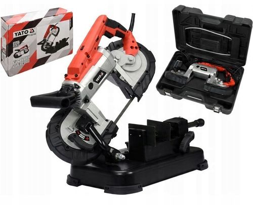 YATO PRZECINARKA TAŚMOWA Z PODSTAWĄ PIŁA DO METALU PRZENOŚNA 1100W na Arena.pl