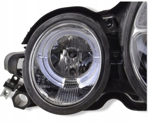 Nowe LAMPY Reflektory Do MERCEDES E KLASA W210 Od 1999 Do 2002 RINGI LED na Arena.pl