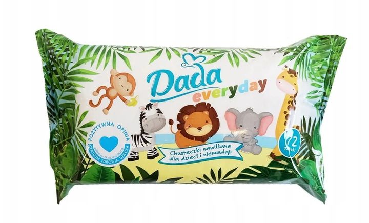 Chusteczki nawilżane Dada Everyday Mega Paka 14x72 zdjęcie 2