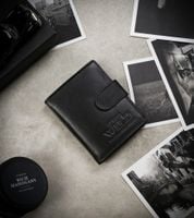 elegancki, skórzany portfel męski na zatrzask - always wild