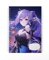 Zeszyt A5 100 stron w kratkę Genshin Impact - Keqing