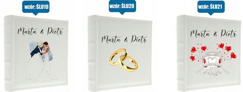 DUŻY Album ślubny na zdjęcia z NADRUKIEM 500 zdjęć na Arena.pl