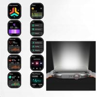 Smartwatch IMIKI SF1 2,01" Frame Pro SMART zegarek SPORTOWY do biegania