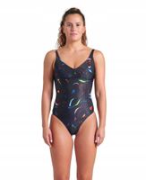 Damski strój kąpielowy na basen jednoczęściowy treningowy Abyss Arena D38