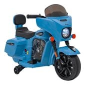 Pojazd Chopper Indian Niebieski
