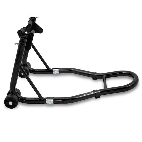 Stojak do motocykla przód czarny zdjęcie 3