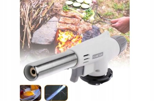 PALNIK GAZOWY OPALARKA LUTLAMPA + 6 x KARTUSZE GAZY NABOJE + RĘKAWICE na Arena.pl