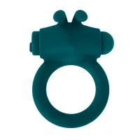 playboy pleasure bunny buzzer - silikonowy pierścień z wibracją usb