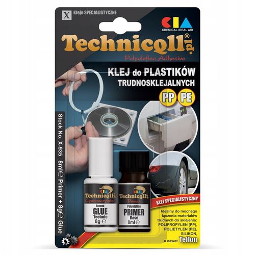 KLEJ DO PP PE PTFE 8G+8ML - TQ X-935 na Arena.pl