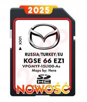 MAPA MAZDA NAWIGACJA KARTA NAJNOWSZA 2024 EUROPA