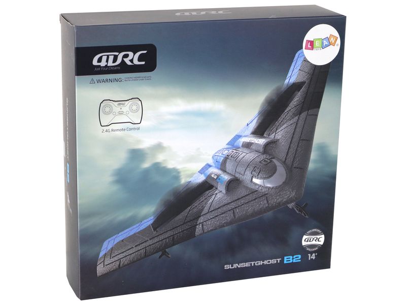 Samolot R/C 4D-G4 Światła Niebieski Czarny zdjęcie 7