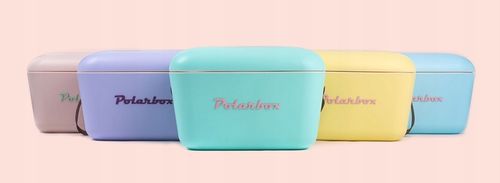 Lodówka turystyczna POLARBOX błękit + pudrowy 20L na Arena.pl