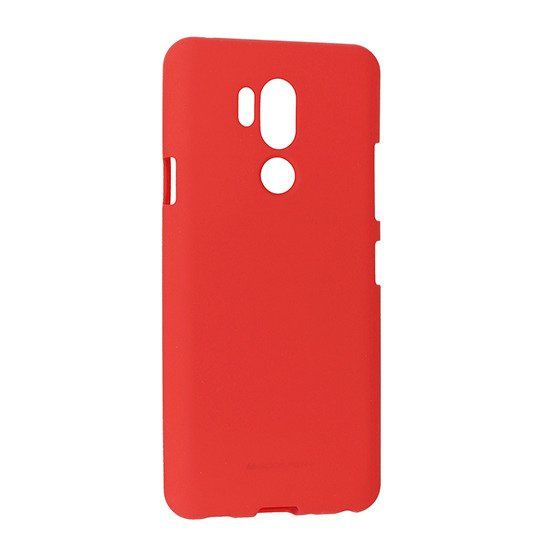 Etui Mercury Goospery Soft Feeling do LG G7 Thinq czerwony zdjęcie 1