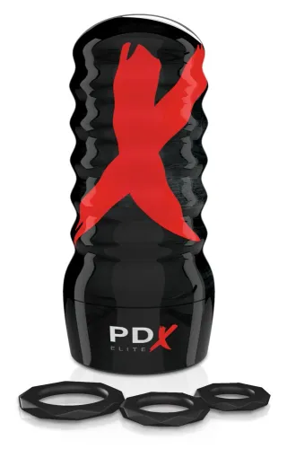 pipedream pdx elite air-tight oral model 17,5 cm - system ustny, tpr na Arena.pl