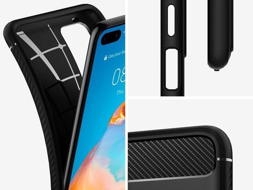 Etui Spigen Rugged Armor do Huawei P40 Matte Black na Arena.pl