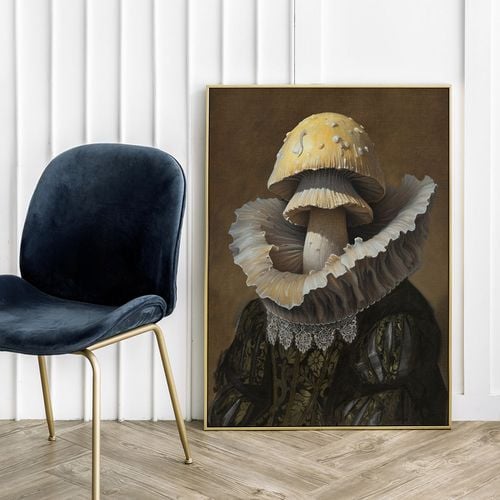 Plakat portret grzyb 61x91 cm na Arena.pl