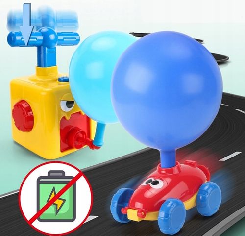 Power Balloon AUTA Z NAPĘDEM pompka balony pojazdy na Arena.pl