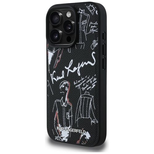etui karl lagerfeld grained pattern &    logo magsafe do iphone 16 na Arena.pl