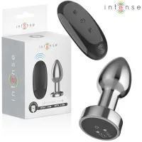 intense metalowy korek z wibracjami s 10 trybow pilot wodoodporny
