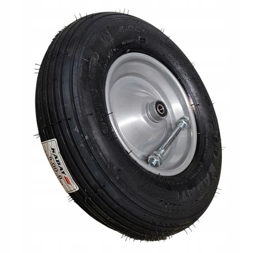 KÓŁKO KOŁO DO TACZKI WÓZKÓW 40CM 4PR 4.00-8 MOCNE POMPOWANE KABAT PL na Arena.pl