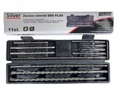 Zestaw wierteł SDS+ Silver S10415 do betonu 11 szt. w walizce