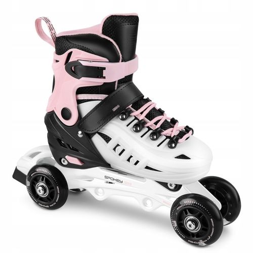 SPOKEY 4w1 Łyżworolki Rolki Łyżwy Hokejowe Regulowane Dziecięce Kółka LED na Arena.pl