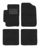 Dywaniki welurowe LUX Lexus GS I 1991-1997 sedan grafitowe z mocowaniami