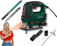 PARKSIDE Wyrzynarka 800 W brzeszczoty laser + światło LED ZESTAW