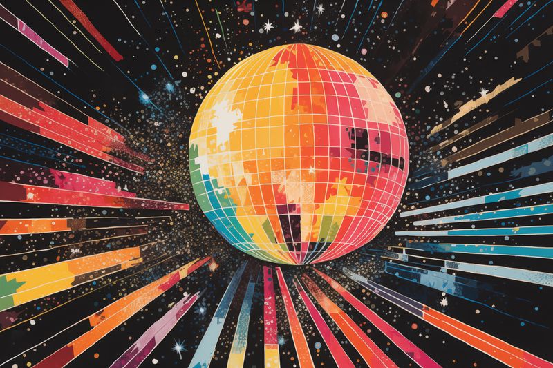 Plakat 45x30cm Disco Gra! zdjęcie 1