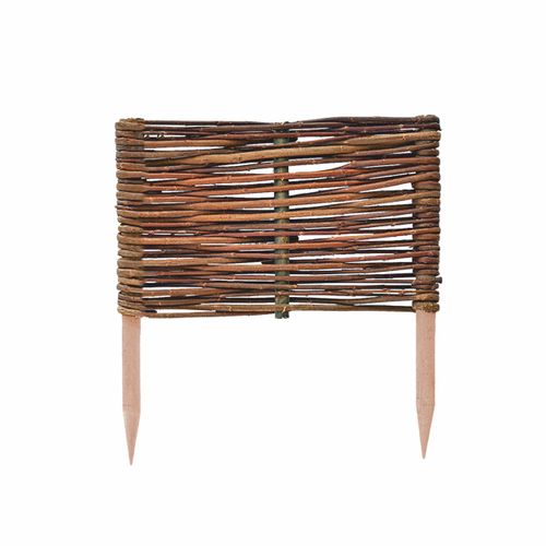 be4nature Płot ogrodzeniowy wiklinowy ręcznie wyplatany 40 x 20 cm 10 szt. na Arena.pl