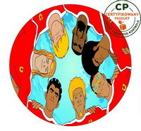 Opłatek na tort Supa Strikas