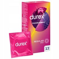 Prezerwatywy Durex PLEASUREMAX 12 z prążkami wypustkami