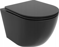 MEXEN LENA MISKA WC RIMLESS TORNADO DESKA WOLNOOPADAJĄCA DUROPLAST SLIM