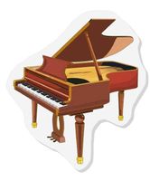 Topper toper z masy cukrowej na tort fortepian DIY