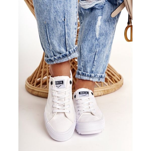 Trampki  Big Star FF274245 Białe r.38 zdjęcie 6