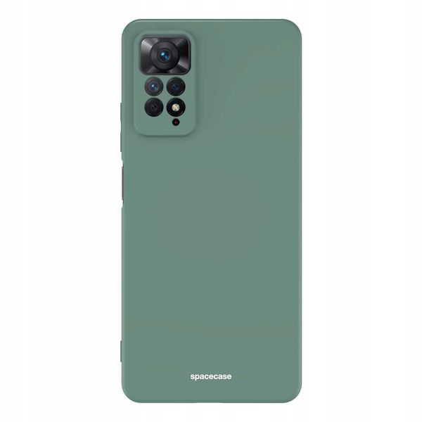 Spacecase Silicone Case Redmi Note 11 Pro 5G Dark Green zdjęcie 9